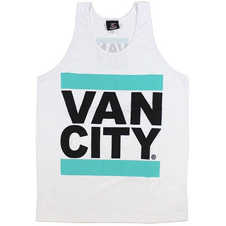 UnDMC Classic Tank Top - White/Teal