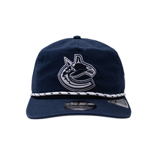 NEW ERA CANUCKS "1920 COLOR PACK' ROPE SNAPBACK - NAVY BLUE