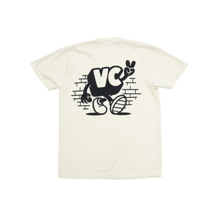 Vancity VC Peace Cream Team Tee - Cream/Black