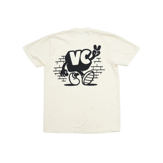 Vancity VC Peace Cream Team Tee - Cream/Black