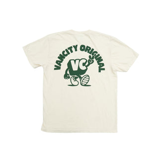 Vancity VC Peace Cream Team Tee - Cream/Forrest