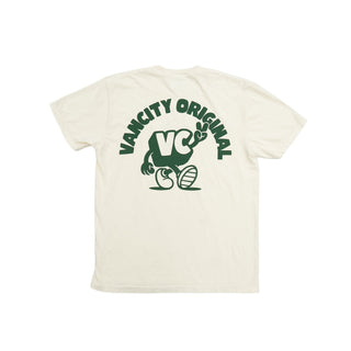 Vancity VC Peace Cream Team Tee - Cream/Forrest