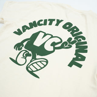 Vancity VC Peace Cream Team Tee - Cream/Forrest