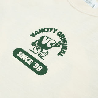 Vancity VC Peace Cream Team Tee - Cream/Forrest