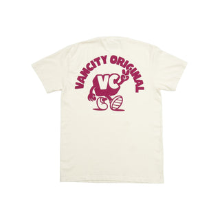Vancity VC Peace Cream Team Tee - Cream/Wine