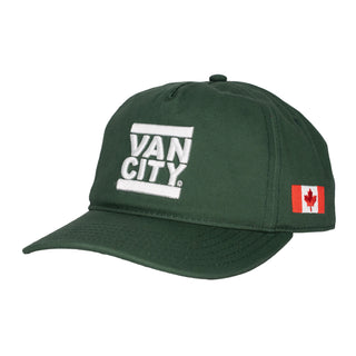 Vancity to the World Snapback Cap - Forrest Green