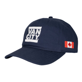 Vancity to the World Snapback Cap - Navy Blue
