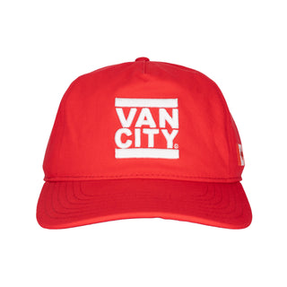 Vancity to the World Snapback Cap - Red