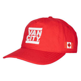 Vancity to the World Snapback Cap - Red