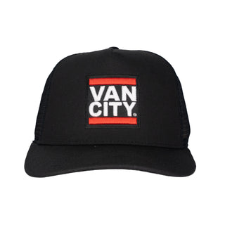 Vancity UnDMC Mesh Trucker Snapback Cap - Black