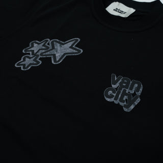 Basico Branco for Vancity - S/S Star Tee - Black