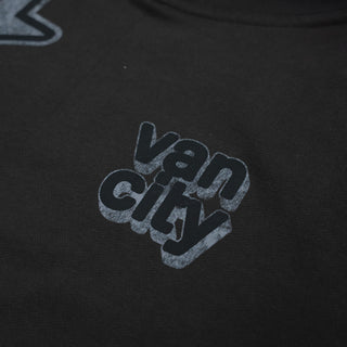 Basico Branco for Vancity - S/S Star Hoodie - Black
