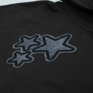 Basico Branco for Vancity - S/S Star Hoodie - Black