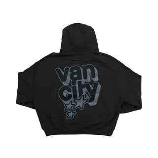 Basico Branco for Vancity - S/S Star Hoodie - Black