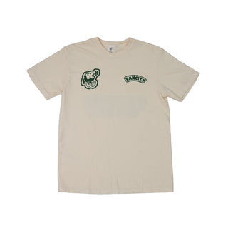 T-shirt VC Peace Cream Team - Crème/Vert forêt