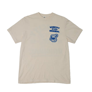 VC Peace Cream Team Tee - Cream/Royal Blue