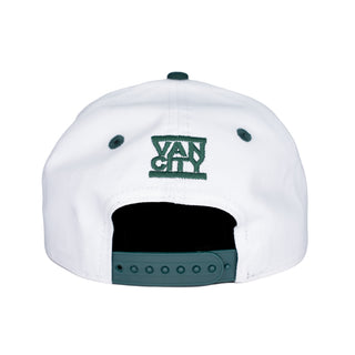 VO X NE 940 AF OG VC SNAPBACK - WHITE/DARK GREEN