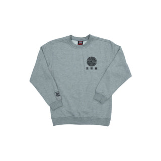 Vancity Chinatown Turf Club Crewneck Sweatshirt - Athletic Grey