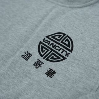 Vancity Chinatown Turf Club Crewneck Sweatshirt - Athletic Grey
