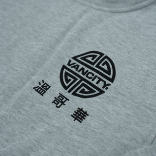 Vancity Chinatown Turf Club Crewneck Sweatshirt - Athletic Grey