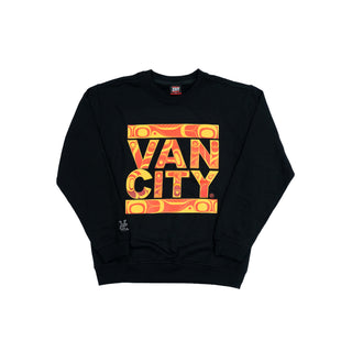 Adam Lewis for Vancity Original UnDMC Crewneck - Black/Fire