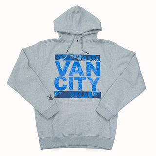 VANCITY X ADAM LEWIS SALMON UnDMC - SWEAT À CAPUCHE - Gris