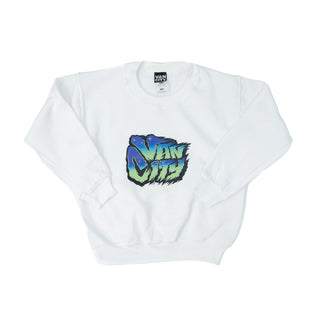 Pull ras du cou Youth Wild Styles - Blanc