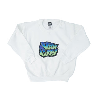 Youth Wild Styles Crewneck - White