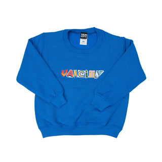 Youth Wild Styles Crewneck - Royal Blue