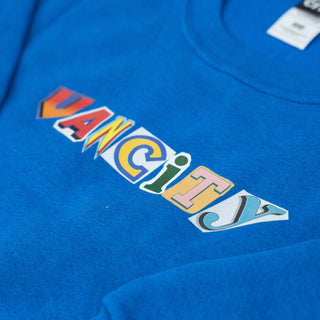 Youth Wild Styles Crewneck - Royal Blue