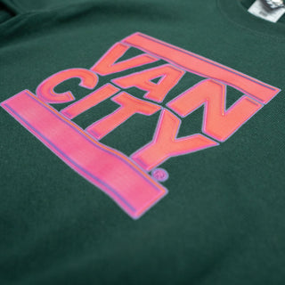Youth Wild Styles Crewneck - Forrest Green