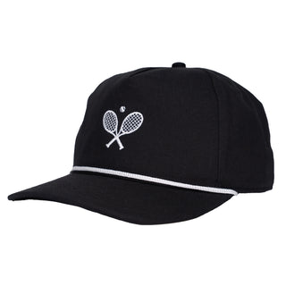 Vancity Sports 5 panel half structured strapback - Black