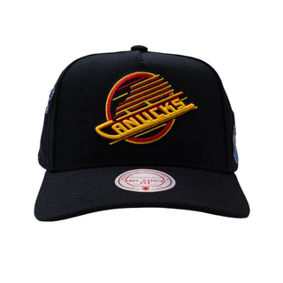Vancouver Canucks Historical A-Frame Snapback - Black