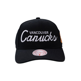 MITCHELL & NESS NHL CANUCKS LEGENDS SCRIPT PRO CROWN - BLACK