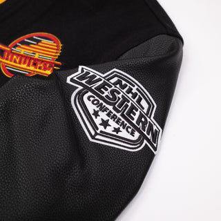 Vancouver Canucks On Top Wool Varsity Jacket