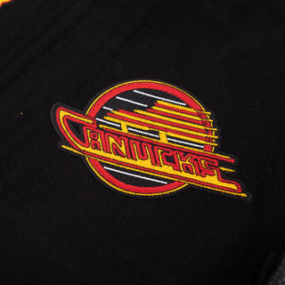 Vancouver Canucks On Top Wool Varsity Jacket
