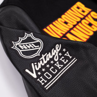 Vancouver Canucks On Top Wool Varsity Jacket