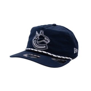 NEW ERA CANUCKS "1920 COLOR PACK' ROPE SNAPBACK - NAVY BLUE