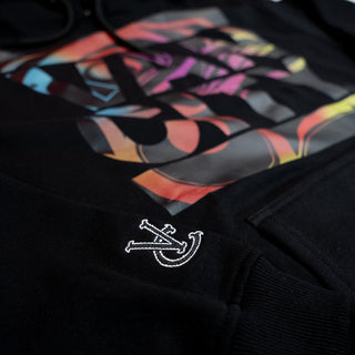 VANCITY X ADAM LEWIS EAGLE UNDMC HOODIE - BLACK