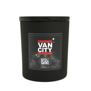Vancity Original Brand "Night Smoke" Candles 10.oz - BLACK