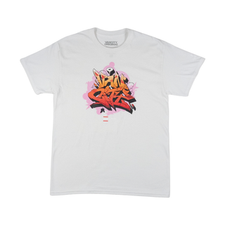 NAKS FOR VANCITY ORIGINAL WILD STYLE TEE - WHITE