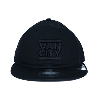 Vancity x New Era UnDMC Retro Crown 9fifty Strapback Cap - Blackout