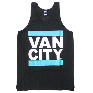 UnDMC Classic Tank Top Oversized Fit - Black/Teal