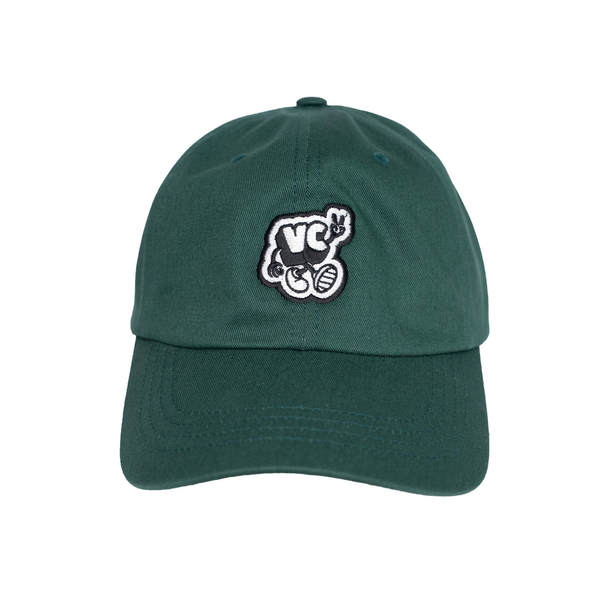VC Peace Dad Hat - Spruce - Vancity Original